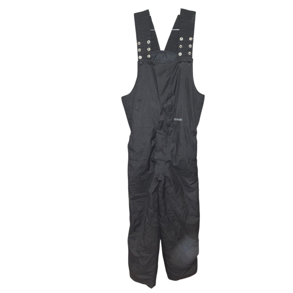 Chill Factor by Fieldsheer Snow Bibs Mens Medium Black Insulated Ski‎ Overalls